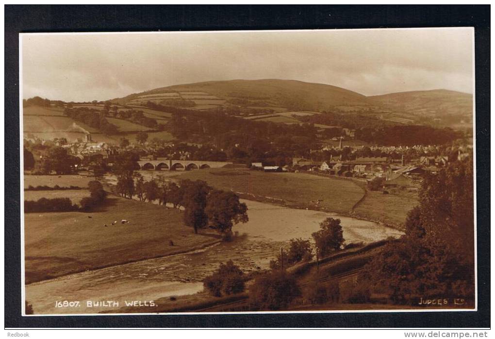 RB 901 - Judges Real Photo Postcard - Builth Wells - Breconshire Wales - Breconshire