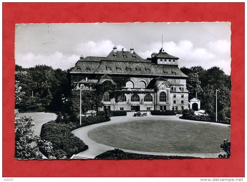 * MÖNCHENGLADBACH-Kaiser. Friedrich. Halle-1957(Voir Les 2 Timbres Au Dos)-Camion Devant - Mönchengladbach