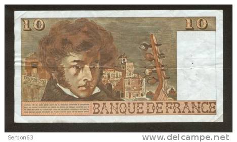 10 FRANCS BERLIOZ FRANCAIS U.286 N° 521897 SUP IDEAL DEBUTANT CRAQUANT D'ORIGINE 4 TROUS ! 4-3-1976 - 10 F 1972-1978 ''Berlioz''