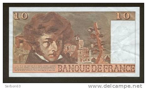 REMISE 10% - 10 FRANCS BERLIOZ BILLET FRANCAIS Z.298 N° 046577 SUP+ DEBUTANT CRAQUANT D'ORIGINE PAS DE TROUS ! 2-6-1977 - 10 F 1972-1978 ''Berlioz''