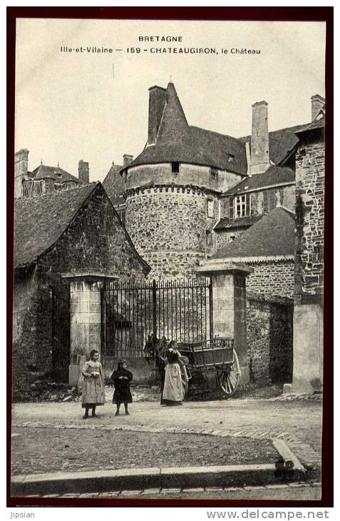 Cpa Du 35 Châteaugiron  Le Château   BHU2 - Châteaugiron