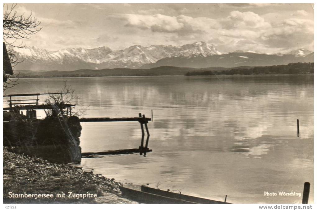 STARNBERGERSEE MIT ZUGSPITZE - Starnberg