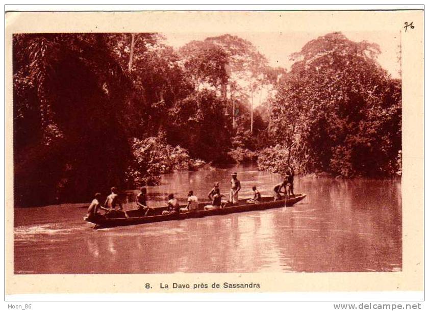 COTE D IVOIRE - La Davo Près De Sassandra - Côte-d'Ivoire