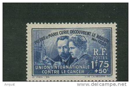 Timbre De France Yvert & Tellier No. 402** Neuf Sans Charnière - Nuevos