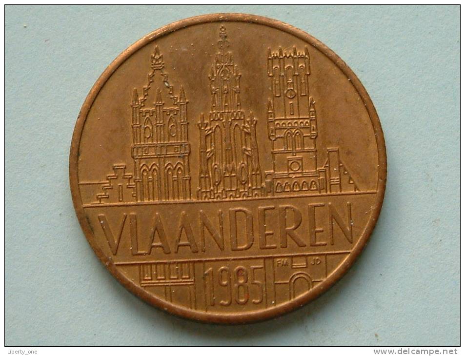 50 VLAAMSE FRANKEN / VLAANDEREN 1985 ( Goudkleur - For Grade And Details, Please See Photo ) - Autres & Non Classés