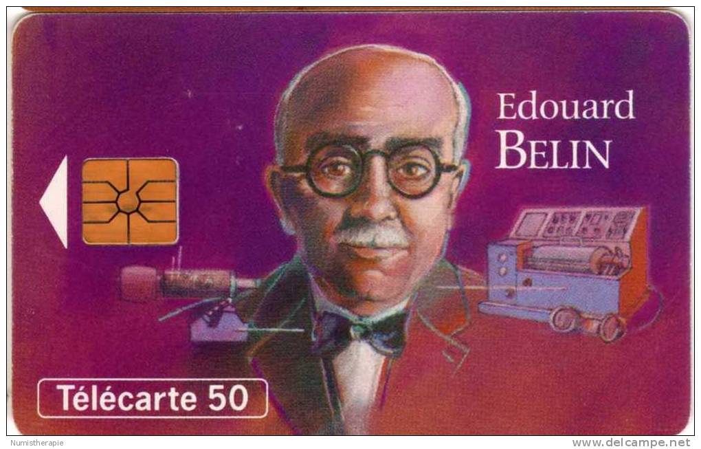 Les Grandes Figures Des Télécommunications #10 Edouard BELIN - Telefoon