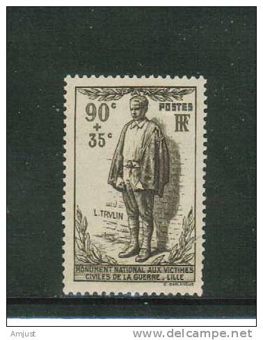Timbre De France Yvert & Tellier No. 420** Neuf Sans Charnière - Unused Stamps