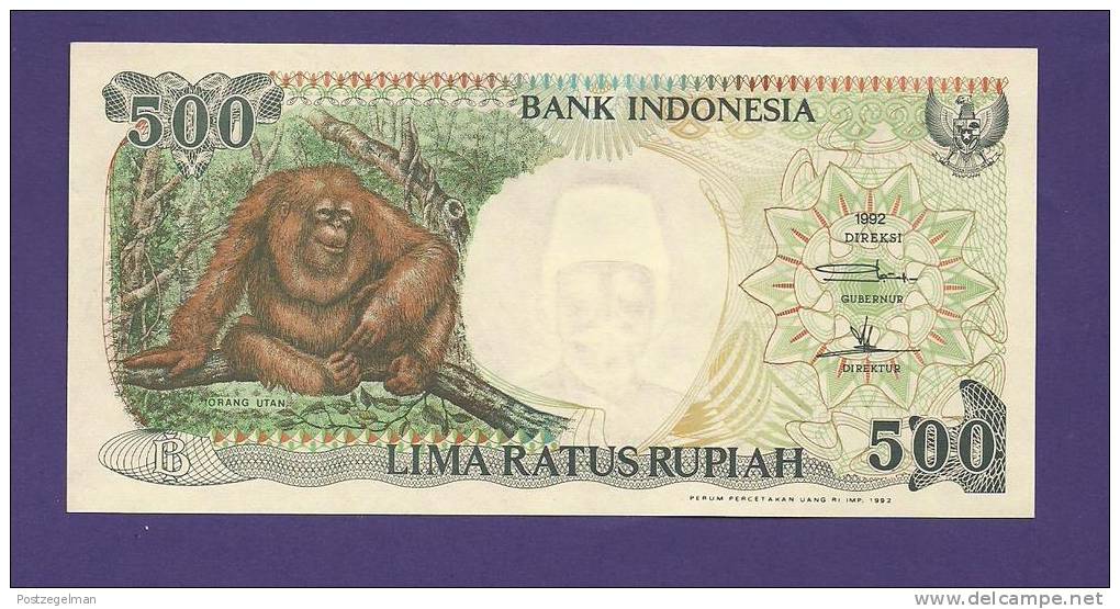 INDONESIA 1992 UNC Banknote 500 Rupiah - Indonesia