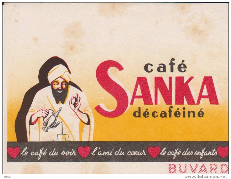 Buvard Café Sanka - Caffè & Tè