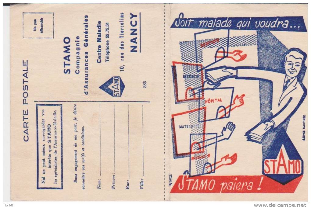 Buvard Assurances Stamo - Banque & Assurance