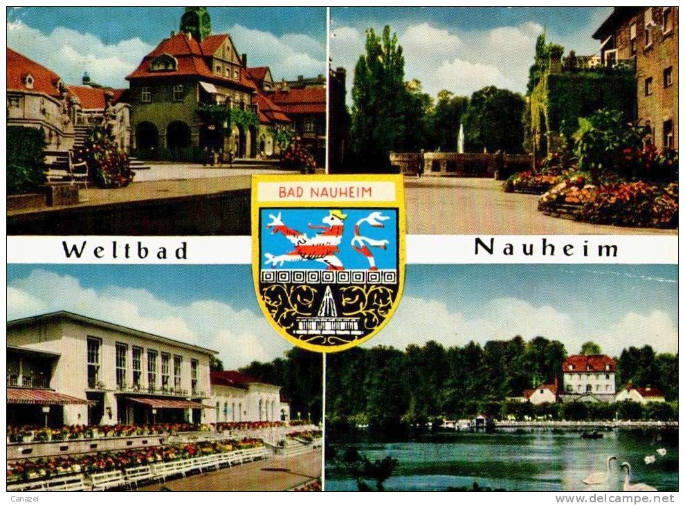 AK Bad Nauheim, Gel 1966 - Bad Nauheim