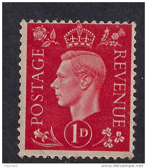 GB 1937 - 47 KGV1 1d SCARLET UMM STAMP SG 463...( F573 ) - Unused Stamps