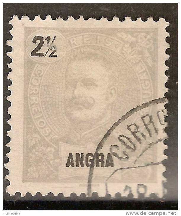 Angra – 1897 King Carlos 2 1/2 Réis - Angra