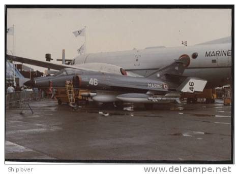 Avion SUPER ETENDARD 46 (aéronavale, Marine Nationale) - Photo Tirage Authentique - 1946-....: Moderne