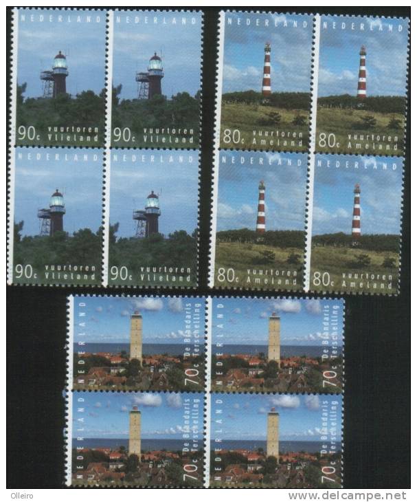 Olanda Pays-Bas Nederland Netherlands 1994  400 Anniv Faro "Brandaris" (Lighthhouse Brandaris)  ** MNH - Unused Stamps