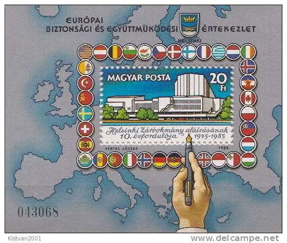 Hungary MNH SS - Ideas Europeas