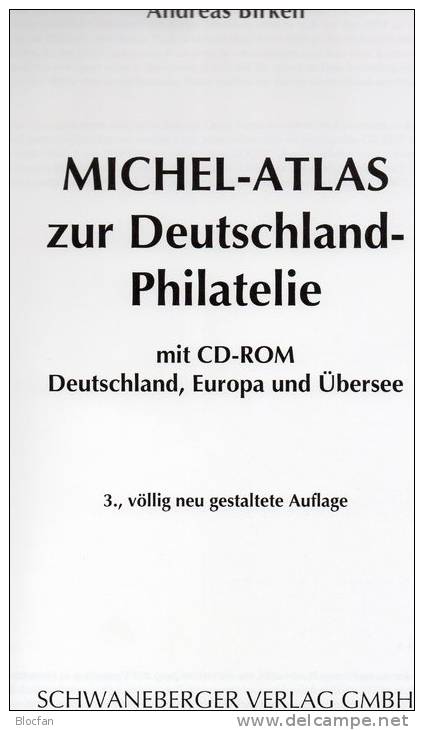 MlCHEL Atlas Deutschland-Philatelie 2013 Neu 79€ Mit CD-Rom Postgeschichte A-Z Mit Nummernstempeln Catalogue Of Germany - Andere & Zonder Classificatie