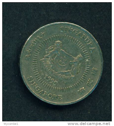 SINGAPORE  -  1995  50 Cents  Circulated As Scan - Singapur