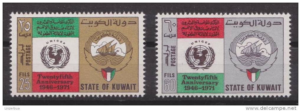 Kuwait 1971 Mi. 531-532** MNH - Koweït
