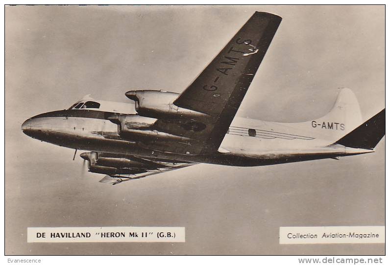 DE HAVILLAND   HERON MK II G.B.    /////    REF  N504 - 1946-....: Moderne