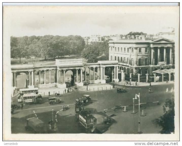 UK, London, Hyde Park Corner, 1910s-20s Real Photo Snapshot [12673] - Other & Unclassified
