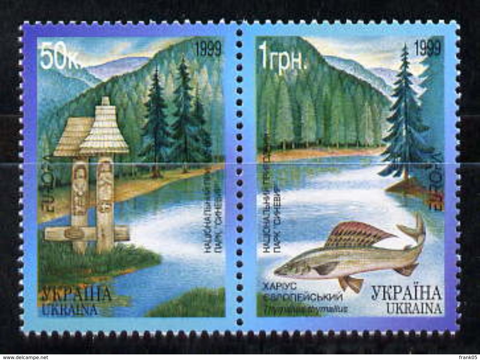 Ukraine 1999 Paar/pair EUROPA ** - 1999