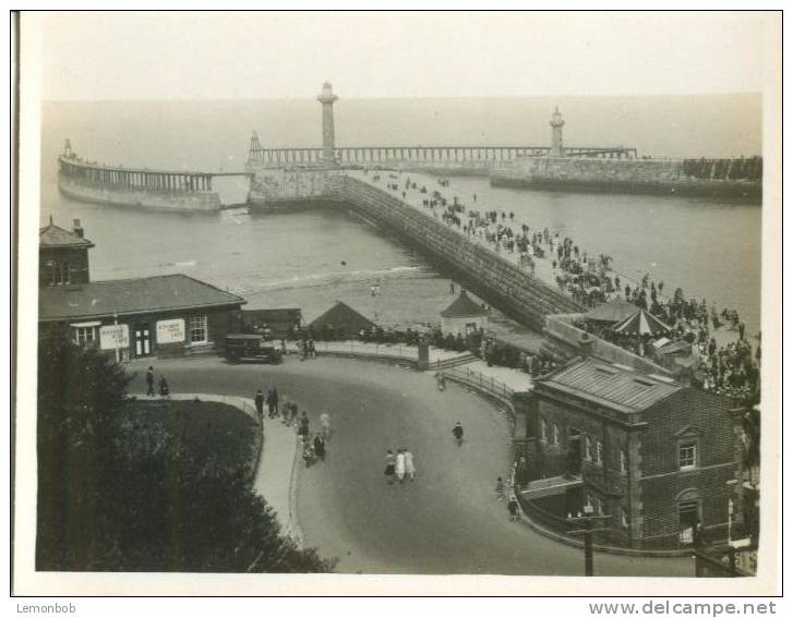 UK, The Pier And Promenade, Whitby, Photo Snap-Shot  [12690] - Other & Unclassified