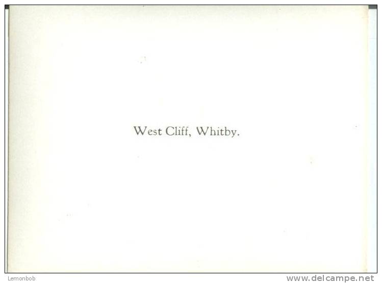 UK, West Cliff, Whitby, Photo Snap-Shot [12697] - Other & Unclassified