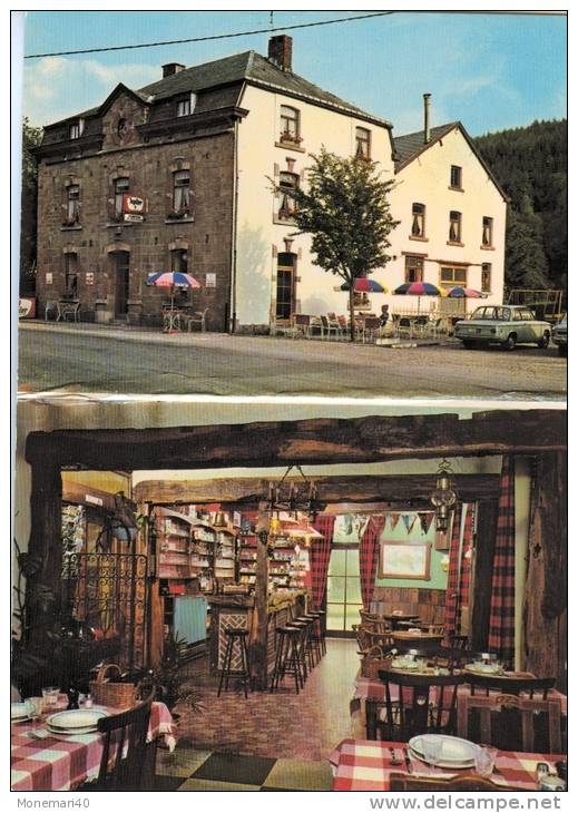 Dépliant - Auberge Du Vieux Moulin, Route De Trois-Ponts 35, Trois-Ponts. - Hotel Keycards