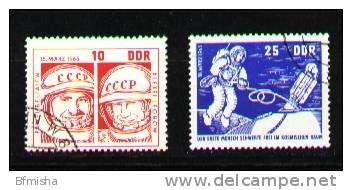 DDR 1965 Mi 1098-1099 CTO - Used Stamps