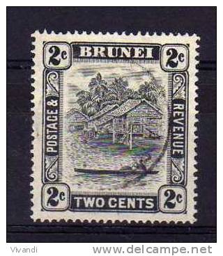 Brunei - 1951 - 2 Cent Definitive (Watermark Multiple Script CA) - Used - Brunei (...-1984)