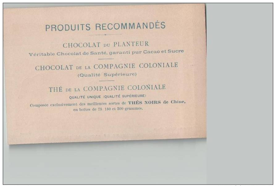 Chromo Chocolat DU PLANTEUR - N°47 Saint-Cyr Maniement Et Emploi Du Sabre à Pied - Autres & Non Classés