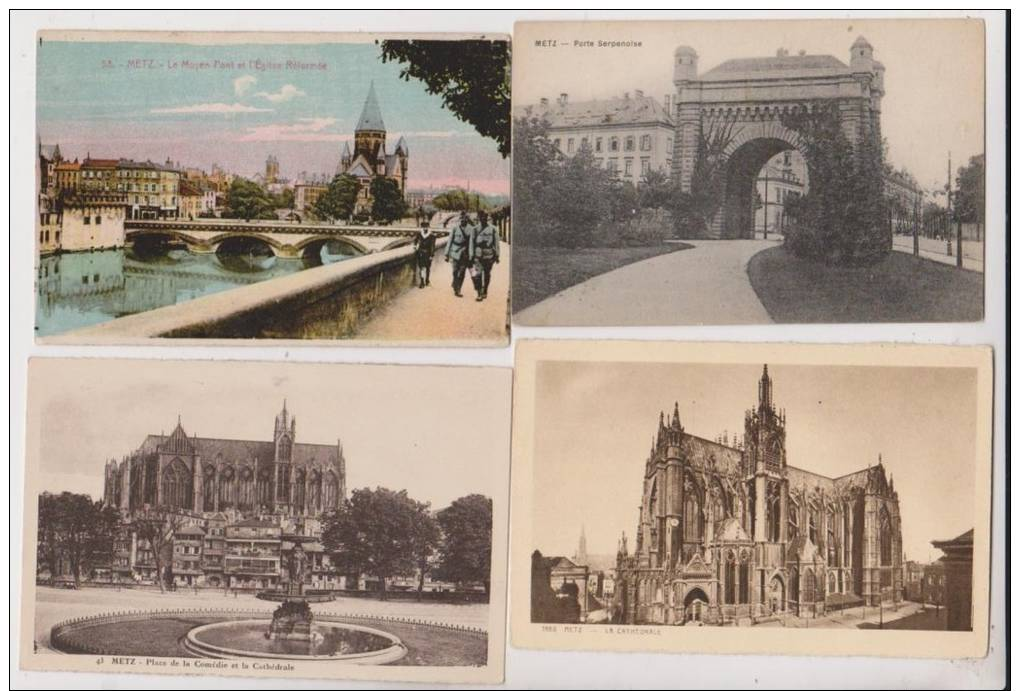 METZ  LOT DE 8 CPA - LOT  87 - Metz