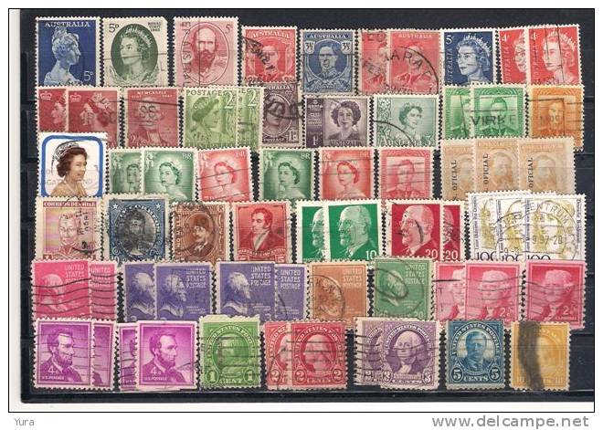 Lot 119  Famous People 6 Scans 255 Different Mint, Used - Other & Unclassified