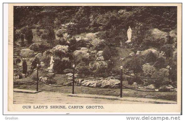 OUR LADY'S SHRINE CARFIN GROTTO  1945 - Lanarkshire / Glasgow