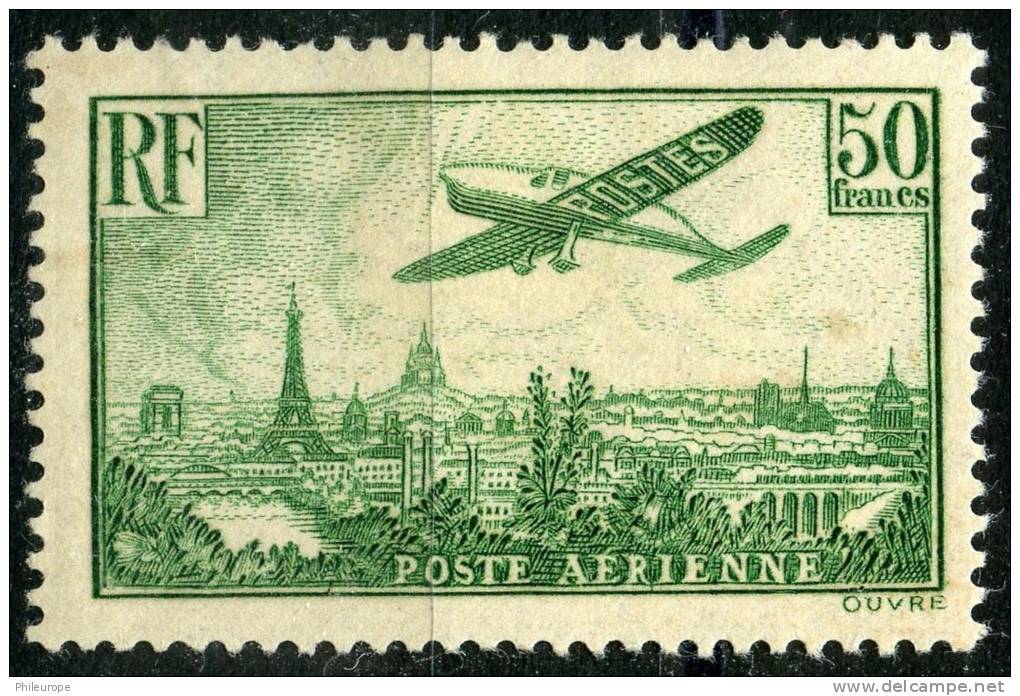 France PA (1936) N 14 * (charniere) - 1927-1959 Neufs