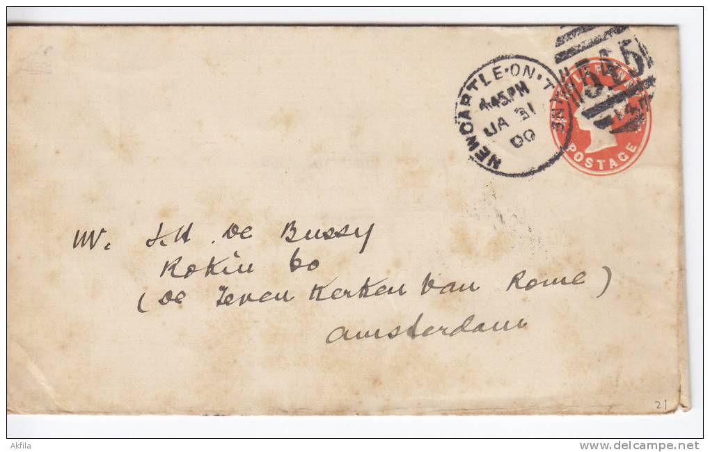 Great Britain 1900 Postal Stationery - Brieven En Documenten