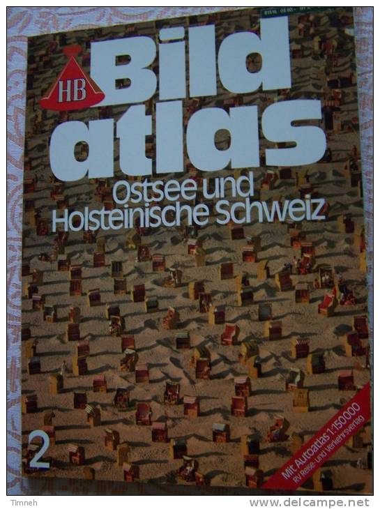 N° 2  HB BILD ATLAS - OSTSEE Und HOLSTEINISCHE SCHWEIZ - RV REISE Und VERKEHRSVERLAG - Revue Touristique En Allemand - Reise & Fun