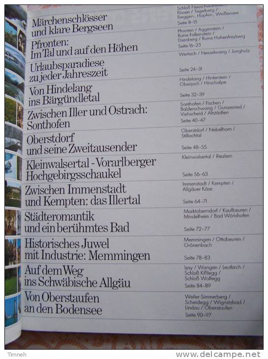 N° 5  HB BILD ATLAS - ALLGÄU - RV REISE Und VERKEHRSVERLAG - Revue Touristique En Allemand - Travel & Entertainment