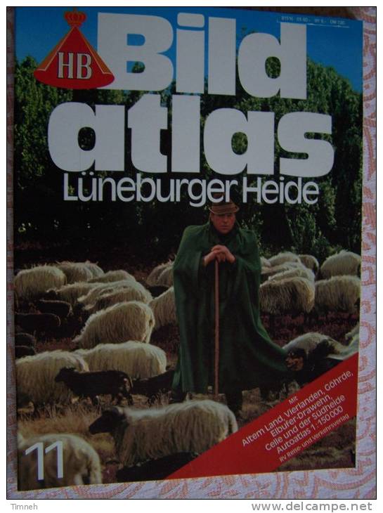 N° 11  HB BILD ATLAS - LÜNEBURGER HEIDE  - RV REISE Und VERKEHRSVERLAG - Revue Touristique En Allemand - Reise & Fun