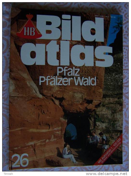 N° 26 HB BILD ATLAS -PFALZ PFÄLZER WALD - RV REISE Und VERKEHRSVERLAG - Revue Touristique En Allemand - Reise & Fun