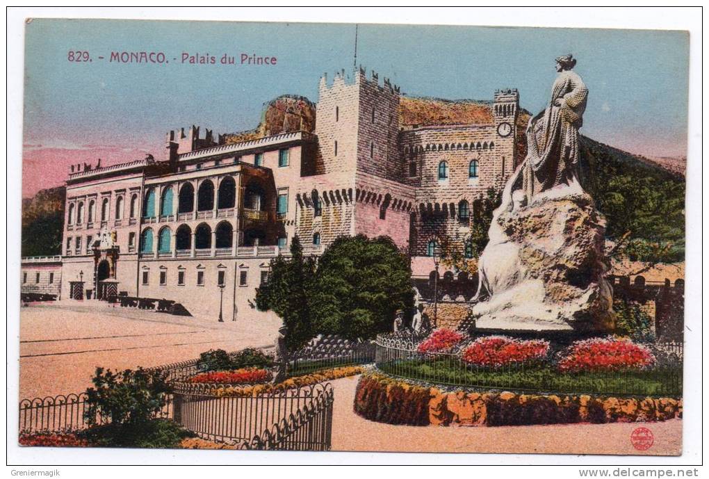 Cpa Monaco - Palais Du Prince - Prince's Palace