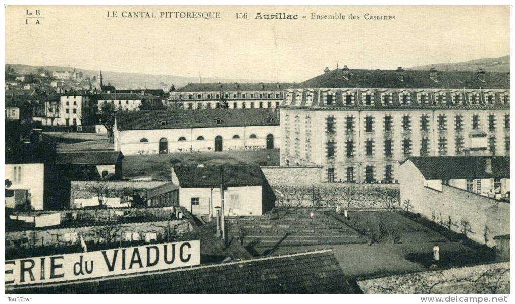 AURILLAC - CANTAL (14) - PEU COURANTE CPA. - Aurillac