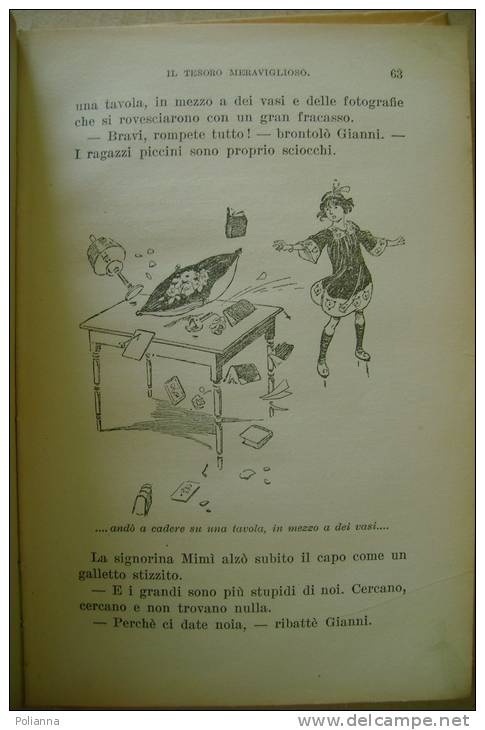 PEZ/23 A.Bruyere IL TESORO MERAVIGLIOSO Biblioteca Dei Miei Ragazzi Salani 1946 - Anciens