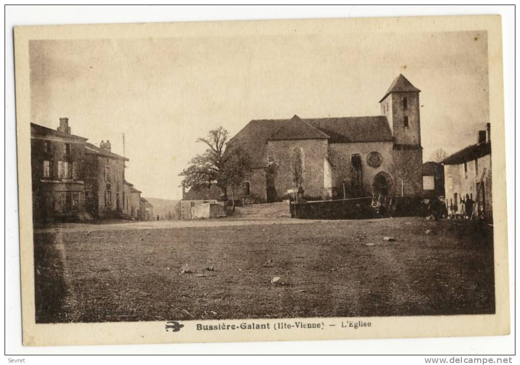 BUSSIERE-GALANT. - L'Eglise - Bussiere Poitevine