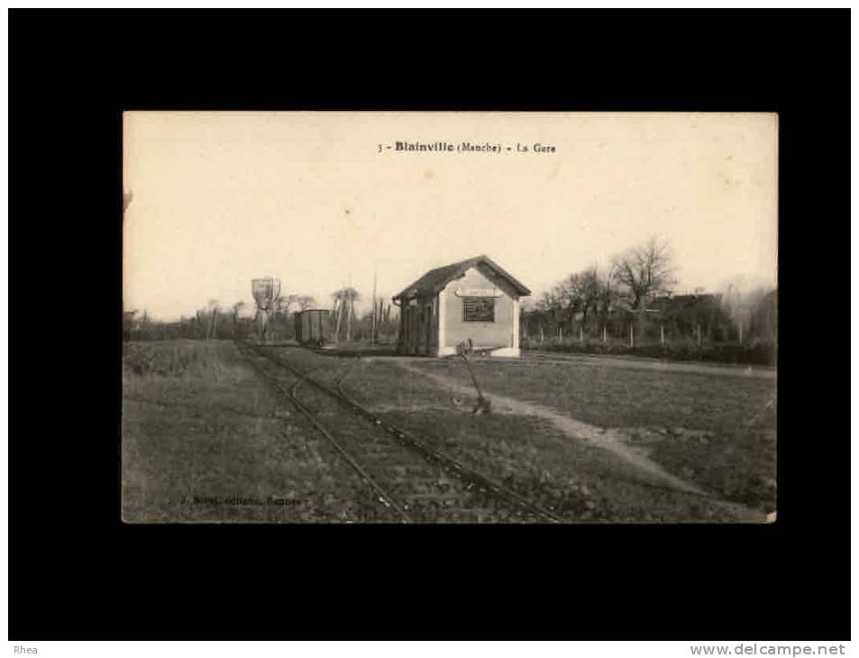 50 - BLAINVILLE - La Gare - 3 - Blainville Sur Mer