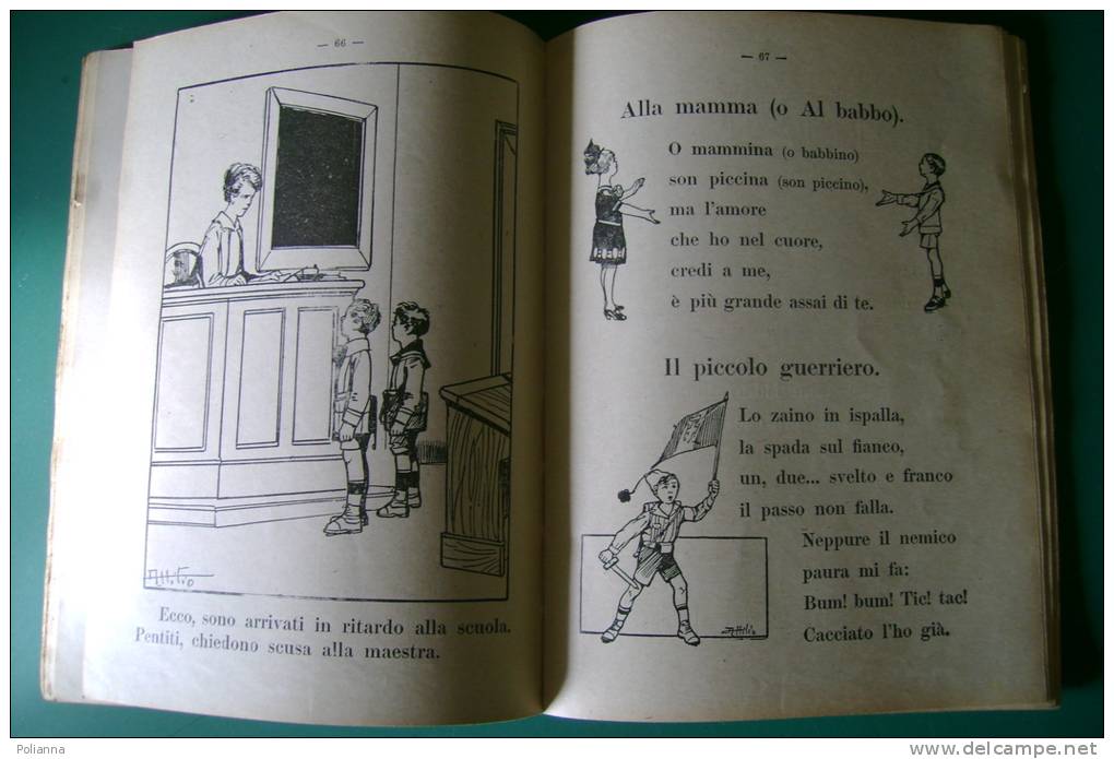 PEZ/29 Castellino IL TESORETTO SILLABARIO E LETTURE S.E.I.ed.1925/Ill.Attilio Mussino - Antiguos