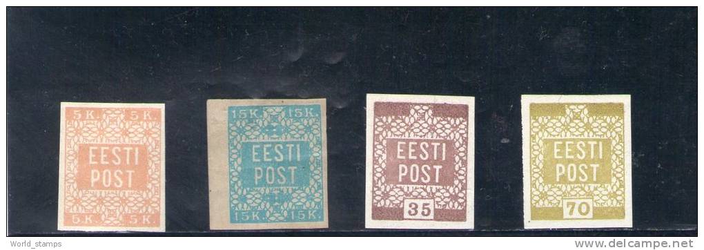 ESTONIE 1918 * - Estonia