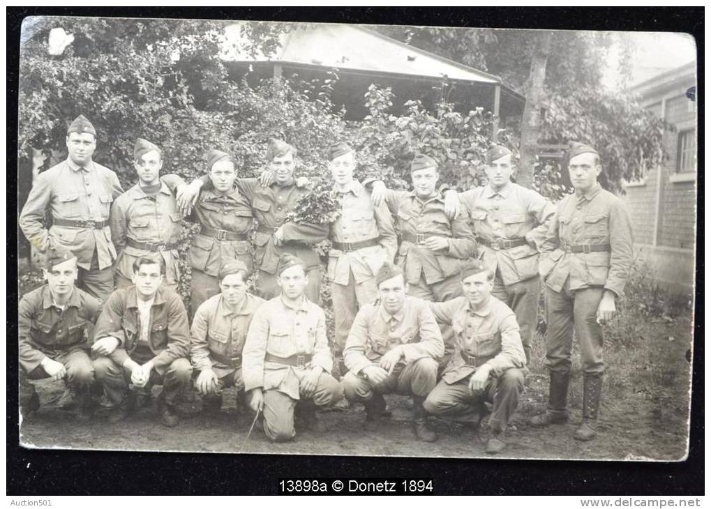 13898g CASERNE - ARME BELGE - Bourg-Léopold - 1931 - Carte Photo - Leopoldsburg