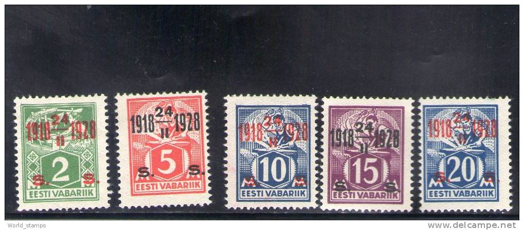 ESTONIE 1928 * - Estonia